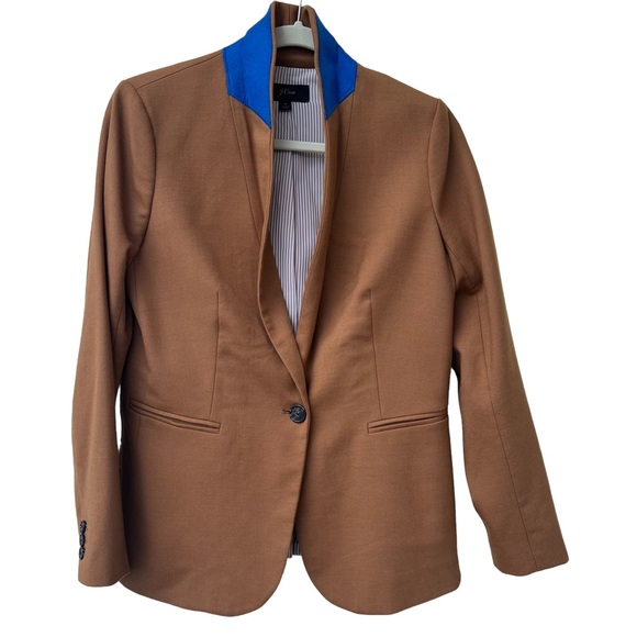 J. Crew Parke blazer in wool flannel, Size 4 - Picture 7 of 12